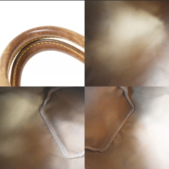 LOUIS VUITTON LV SPEEDY 35 TRAVEL HAND BAG MONOGRAM LEATHER BROWN M41524 62JD308 - Picture 9 of 10